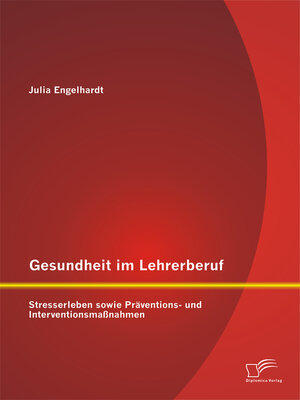 cover image of Gesundheit im Lehrerberuf
